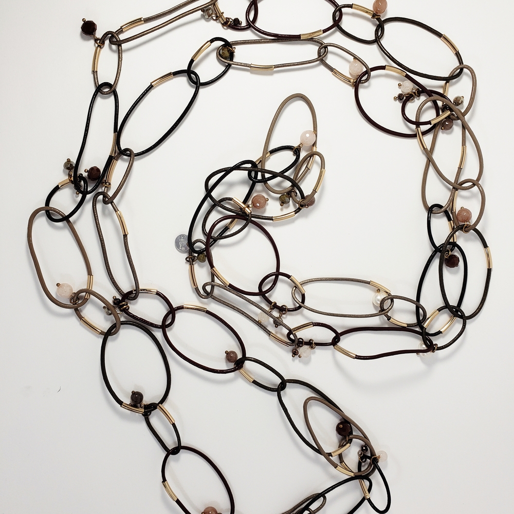 43" Multi-Color Chain Necklace